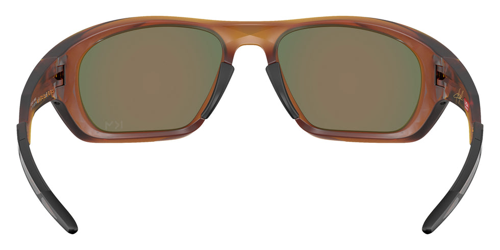 Oakley® OO9431 LATERALIS OO9431 943116 60 Sunglasses - Matte Dark Amber / Prizm Ruby Mirrored