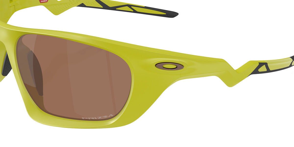 Oakley® OO9431 LATERALIS OO9431 943117 60 Sunglasses - Cactus / Prizm Tungsten Mirrored 943117