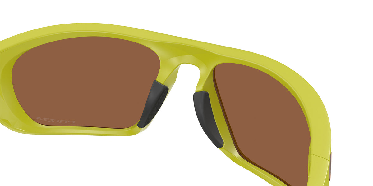 Oakley® OO9431 LATERALIS OO9431 943117 60 Sunglasses - Cactus / Prizm Tungsten Mirrored 943117