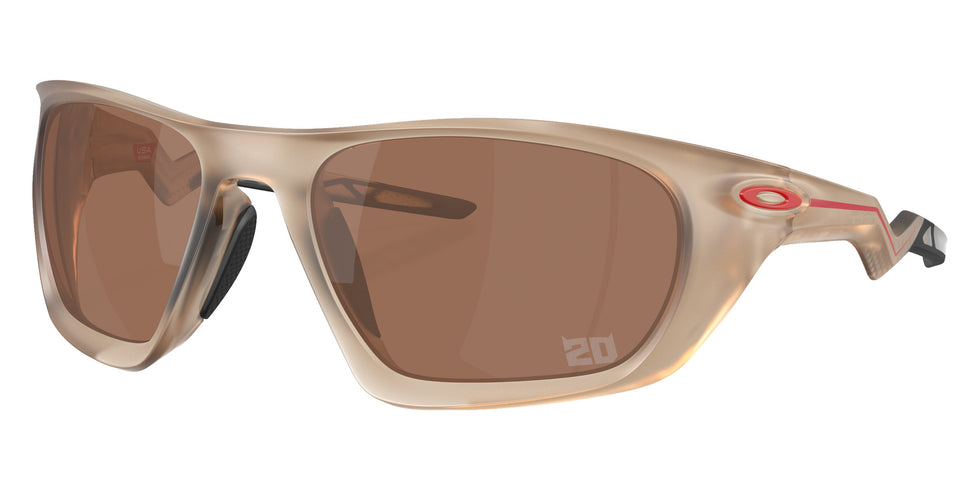 Oakley® OO9431 LATERALIS OO9431 943118 60 Sunglasses - Matte Sepia / Prizm Tungsten Mirrored 943118