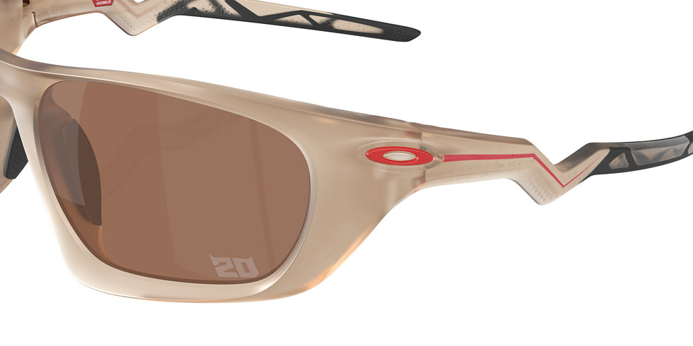Oakley® OO9431 LATERALIS OO9431 943118 60 Sunglasses - Matte Sepia / Prizm Tungsten Mirrored 943118