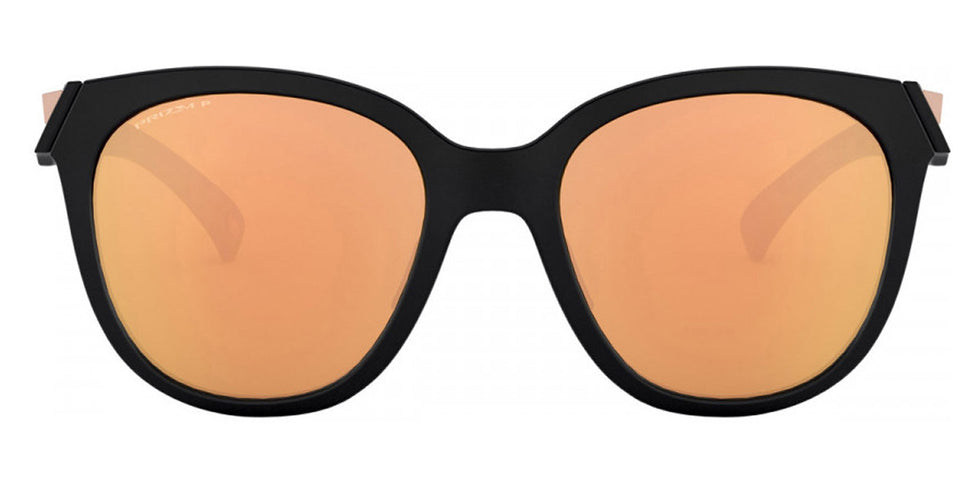 Oakley® OO9433 Low Key OO9433 943305 54 - Matte Black / Prizm Rose Gold Polarized Sunglasses