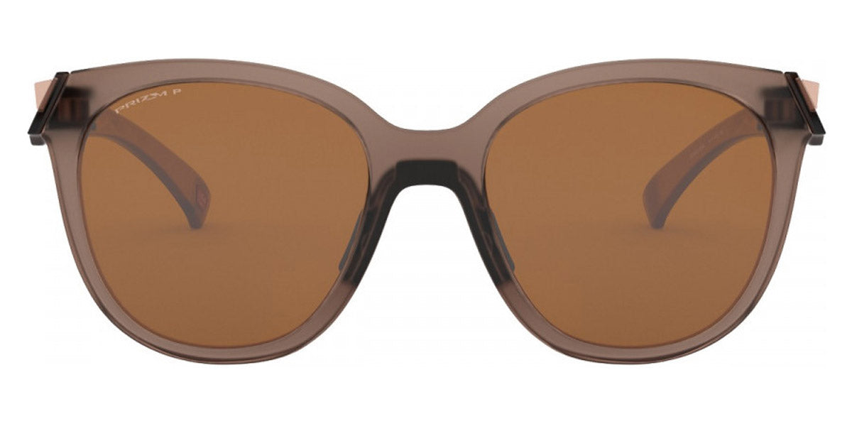 Oakley® OO9433 Low Key OO9433 943308 54 - Matte Brown Smoke / Prizm Bronze Polarized Sunglasses