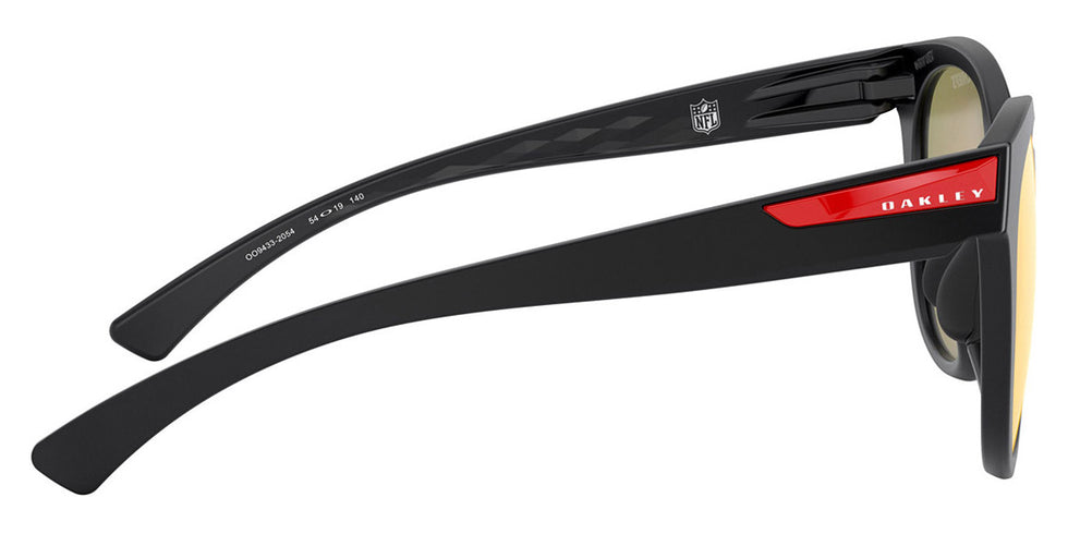 Oakley® OO9433 Low Key OO9433 943320 54 - Matte Black / Prizm Ruby Sunglasses