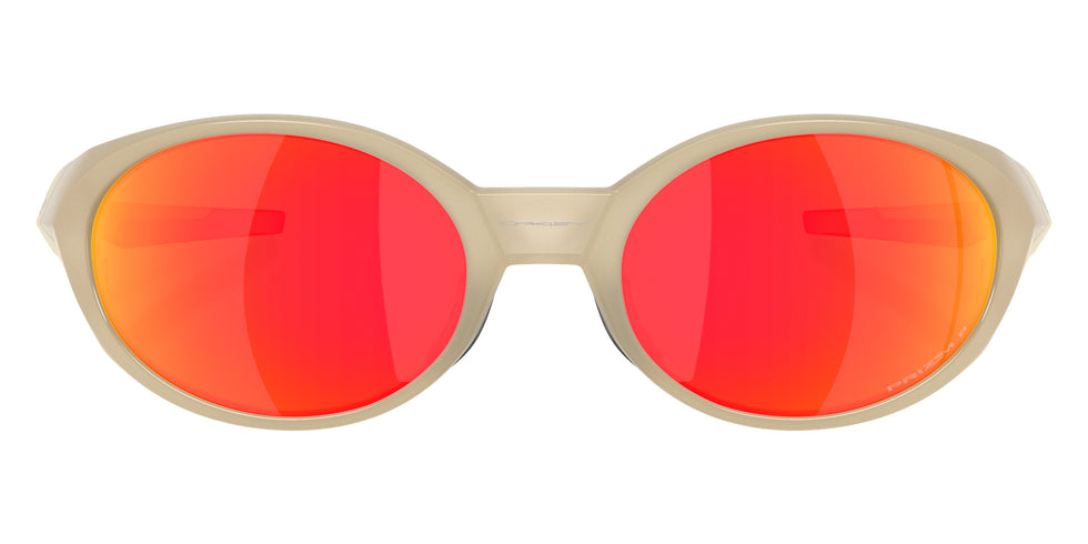 Oakley® OO9438 EYEJACKET REDUX OO9438 943834 58 Sunglasses - Sandstorm / Prizm Ruby Polarized Mirrored 943834