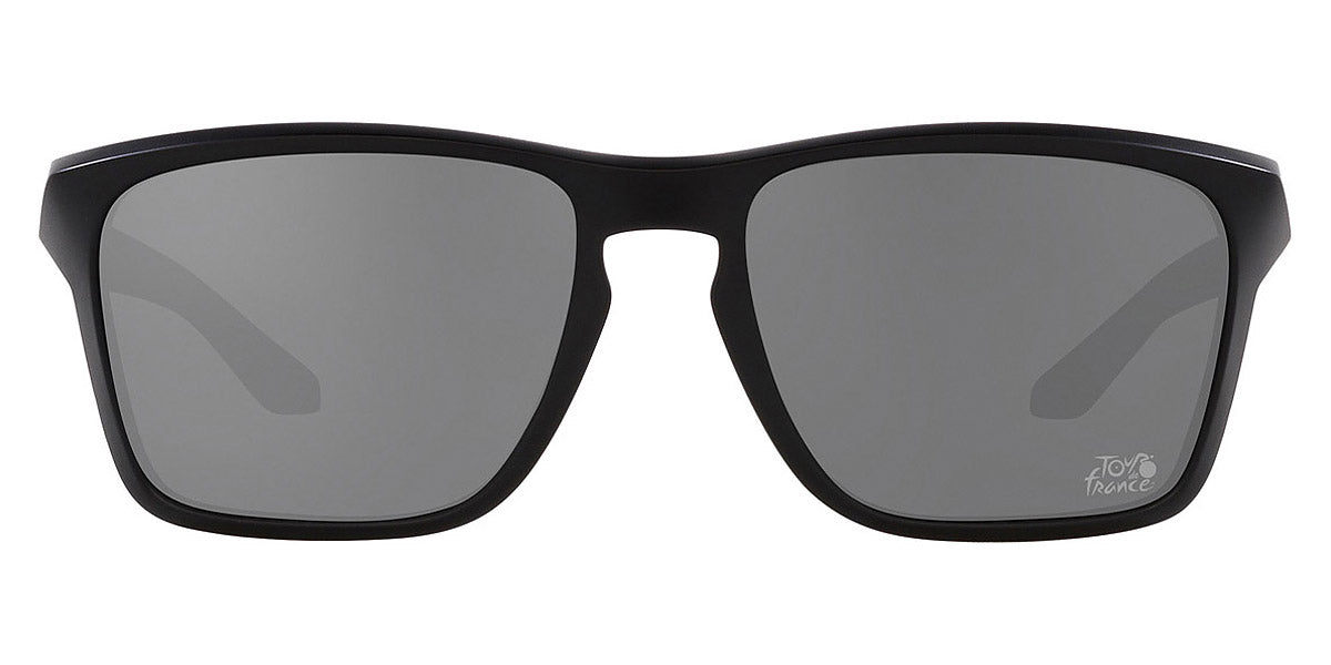 Oakley® OO9448 Sylas OO9448 944837 57 - Matte Black/Prizm Black (yellow) Sunglasses