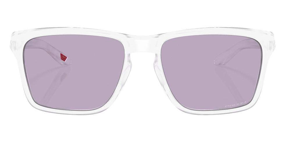 Oakley® OO9448 SYLAS OO9448 944845 60 Sunglasses - Matte Clear / Prizm Slate 944845