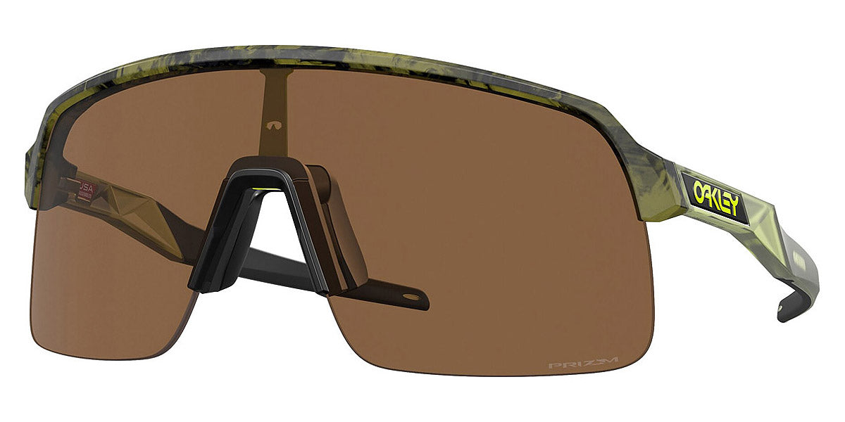 Oakley® OO9463A Sutro Lite (A) OO9463A 946325 39 - Matte transparent fern swirl / Prizm bronze Sunglasses
