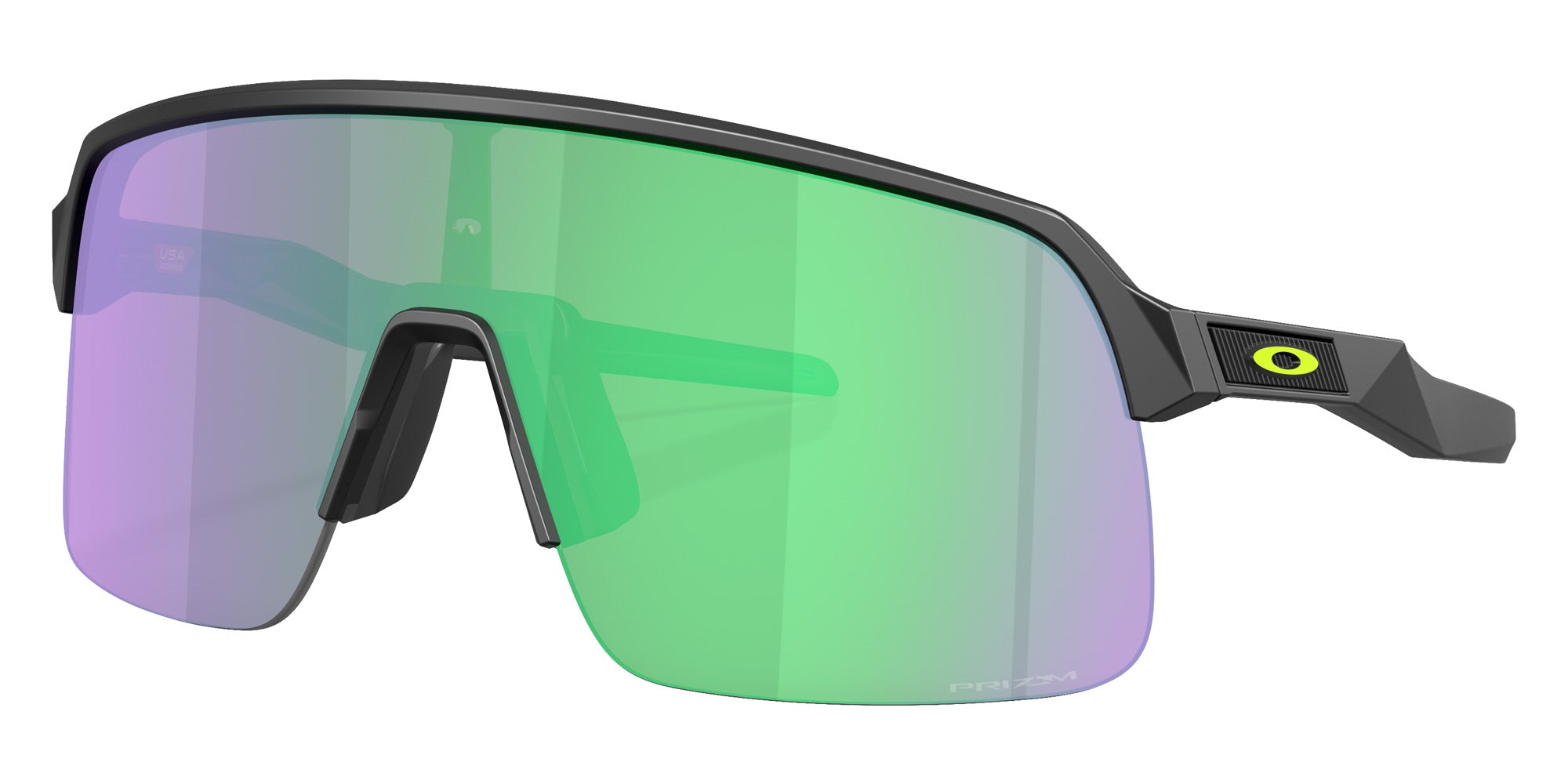 Oakley® OO9463A SUTRO LITE (A) OO9463A 946334 39 Sunglasses - Matte Black / Prizm Road Jade Mirrored