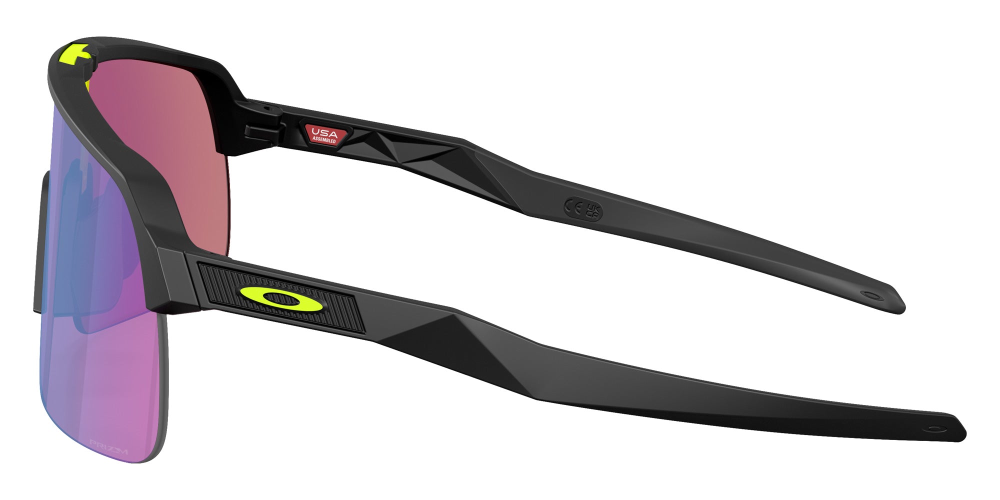 Oakley® OO9463A SUTRO LITE (A) OO9463A 946334 39 Sunglasses - Matte Black / Prizm Road Jade Mirrored