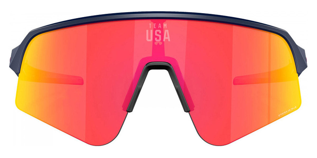 Oakley® OO9465 Sutro Lite Sweep OO9465 946525 39 - Matte Navy/Prizm Ruby Sunglasses