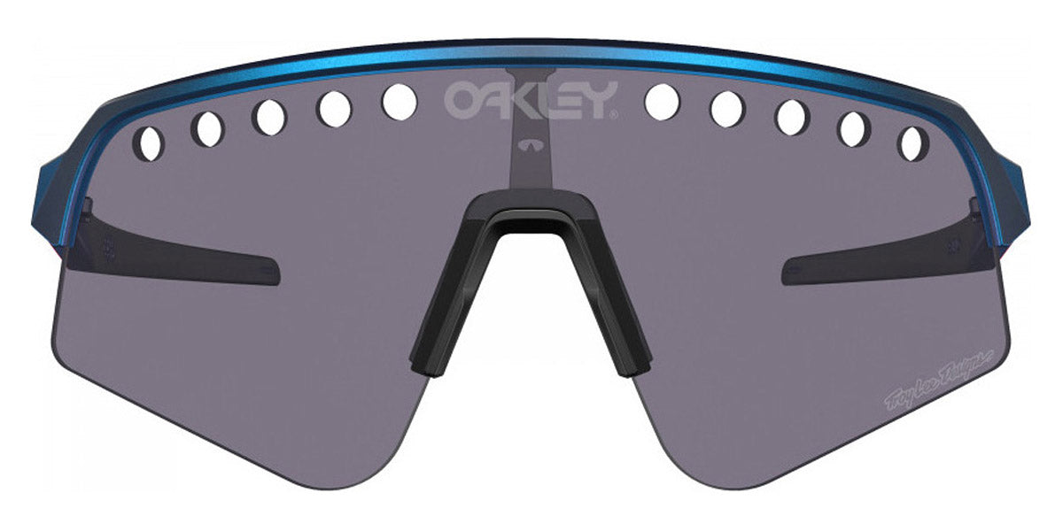Oakley® OO9465 Sutro Lite Sweep OO9465 946528 39 - Troy Lee Designs Blue Colorshift/Prizm Grey Sunglasses