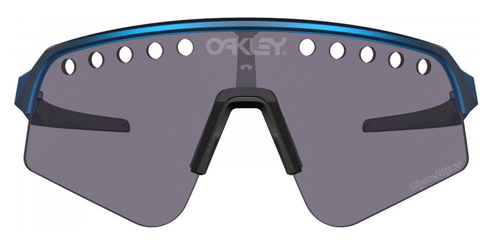 Oakley® OO9465 Sutro Lite Sweep OO9465 946528 39 - Troy Lee Designs Blue Colorshift/Prizm Grey Sunglasses