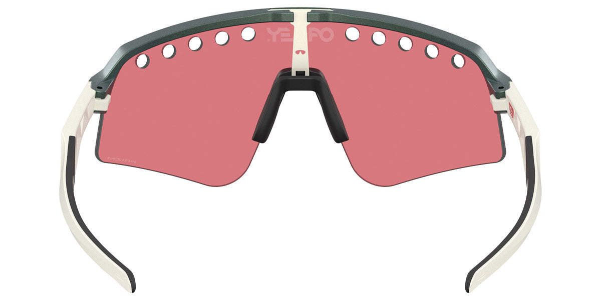 Oakley® OO9465 Sutro Lite Sweep OO9465 946531 39 - Matte Silver/Blue Colorshift/Prizm Trail Torch Sunglasses