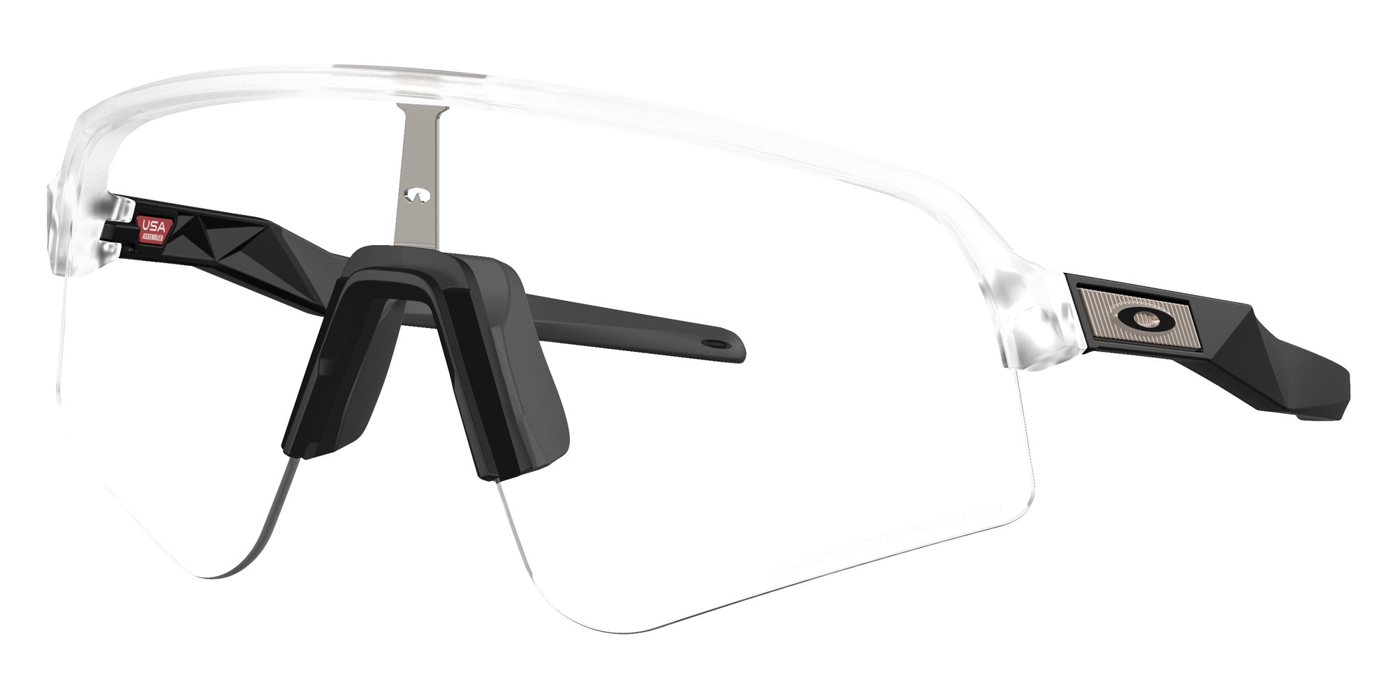 Oakley® OO9465 SUTRO LITE SWEEP OO9465 946539 39 Sunglasses - Matte Clear / Clear to Black Iridium Photochromic 946539