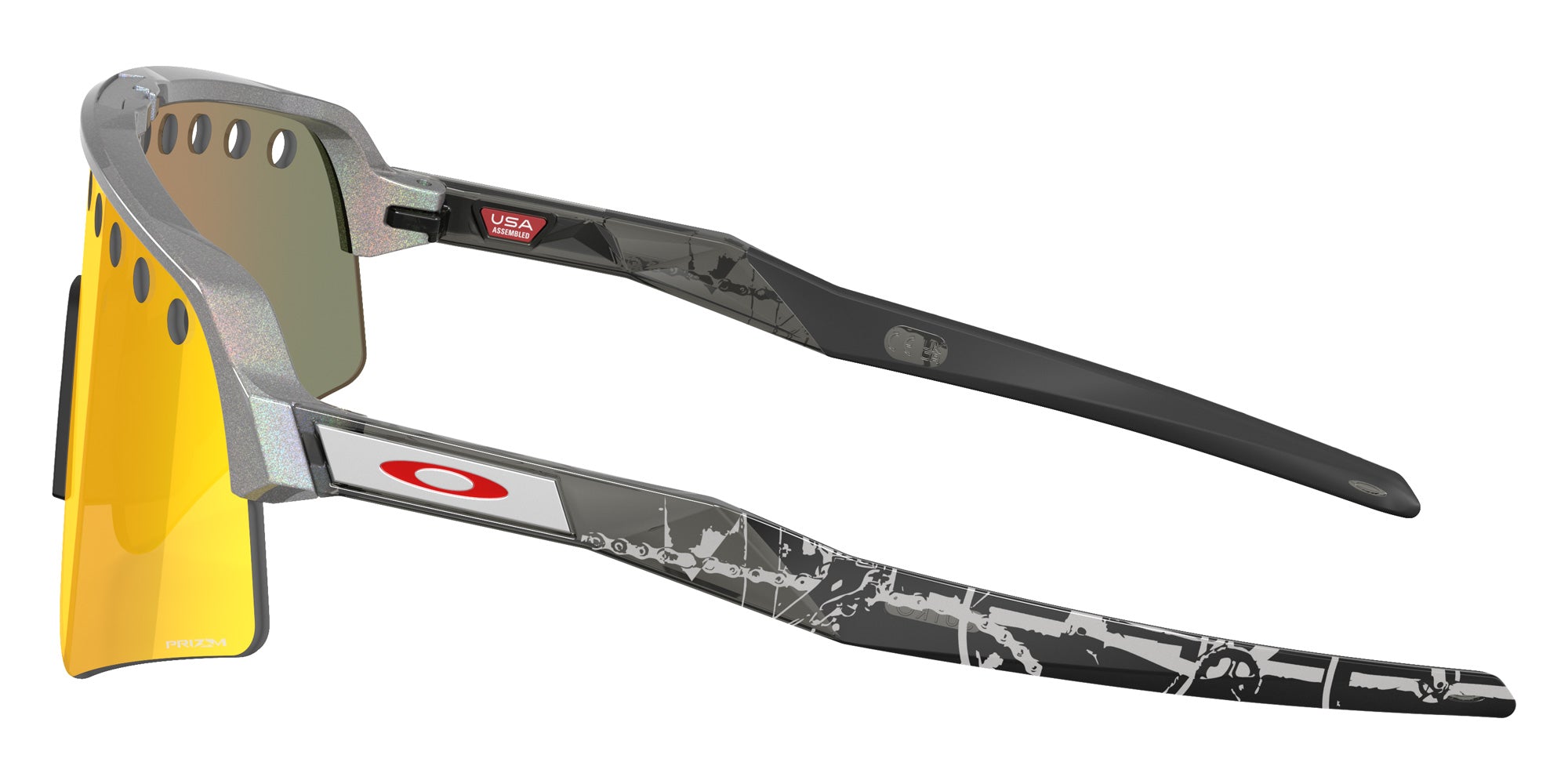 Oakley® OO9465 SUTRO LITE SWEEP OO9465 946540 39 Sunglasses - Space Dust / Prizm Ruby Mirrored 946540