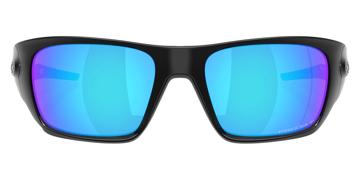 Oakley® OO9486 Masseter OO9486 948605 60 - Polished Black/Prizm Sapphire Polarized Sunglasses