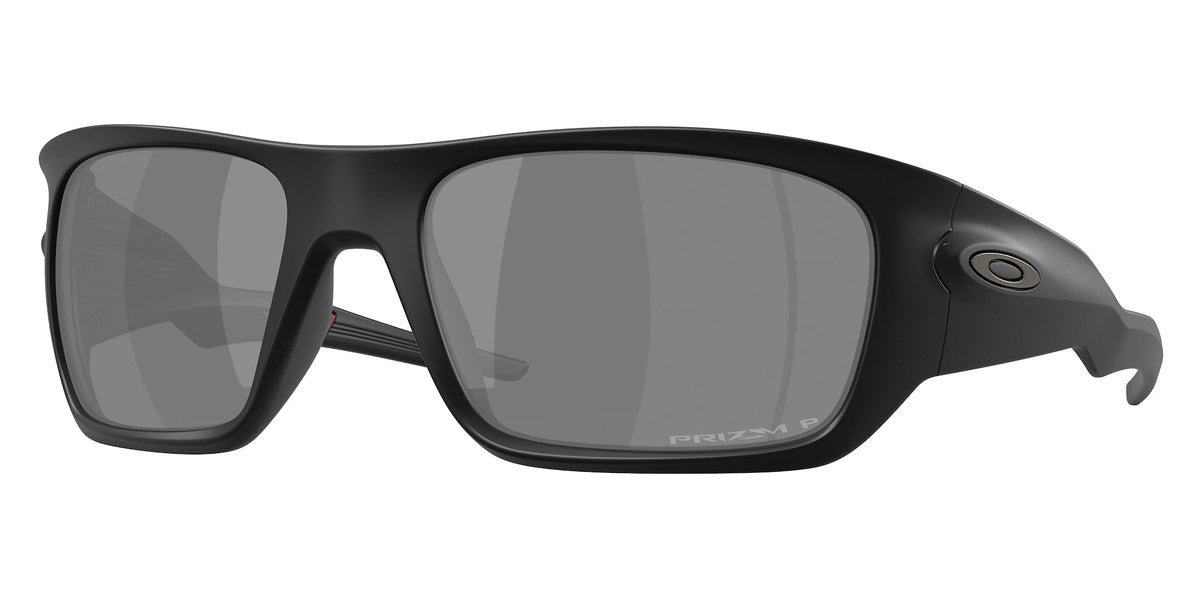 Oakley® OO9486 Masseter OO9486 948606 60 - Matte Black/Prizm Black Polarized Sunglasses