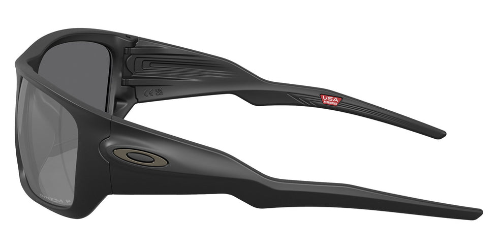 Oakley® OO9486 Masseter OO9486 948606 60 - Matte Black/Prizm Black Polarized Sunglasses