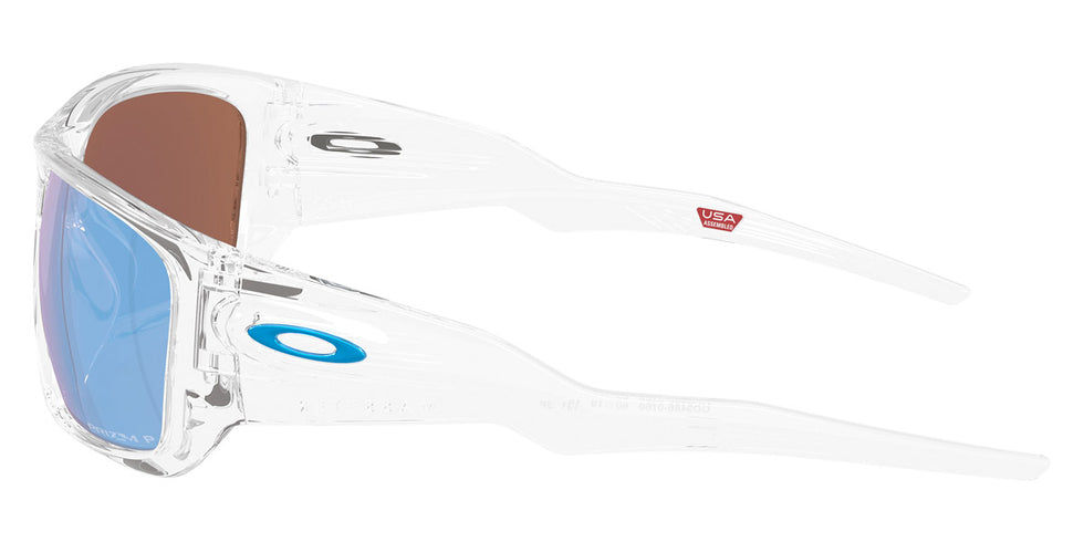 Oakley® OO9486 Masseter OO9486 948607 60 - Polished Clear/Prizm Deep Water Polarized Sunglasses