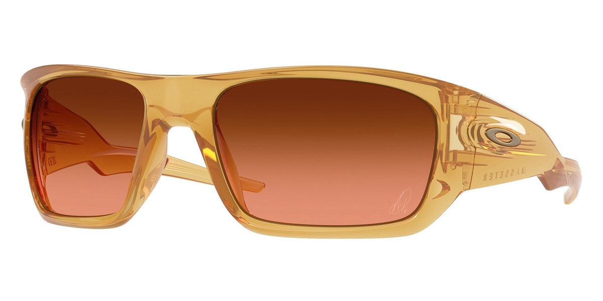Oakley® OO9486 Masseter OO9486 948608 60 - Translucent Light Curry/Prizm Brown Gradient Sunglasses