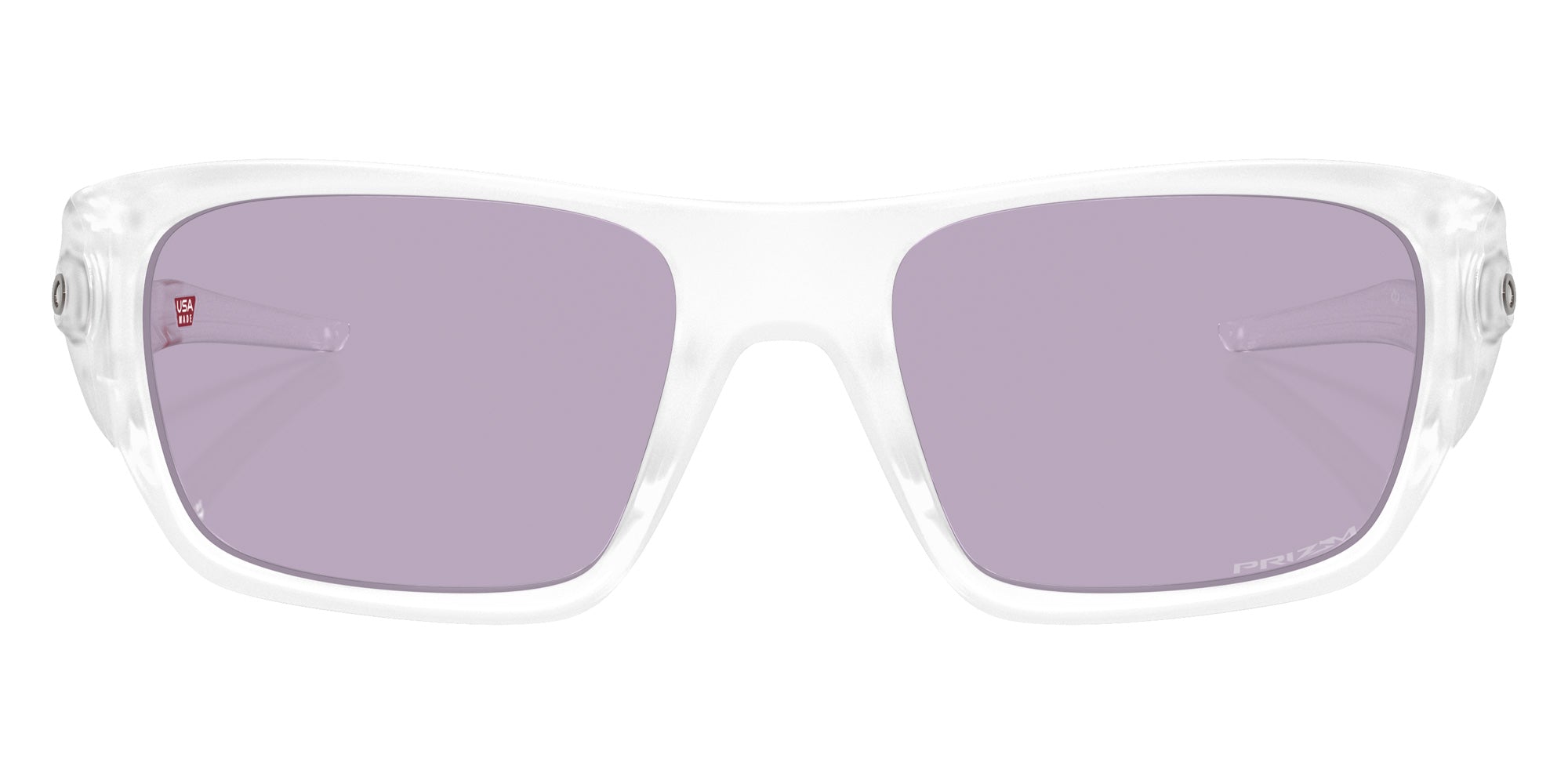 Oakley® OO9486 MASSETER OO9486 948614 60 Sunglasses - Matte Clear / Prizm Slate 948614