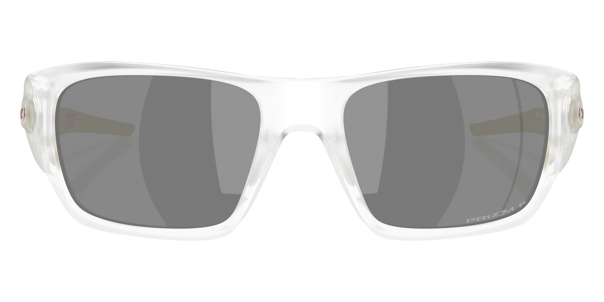 Oakley® OO9486 MASSETER OO9486 948615 60 Sunglasses - Clear / Prizm Black Polarized Mirrored 948615