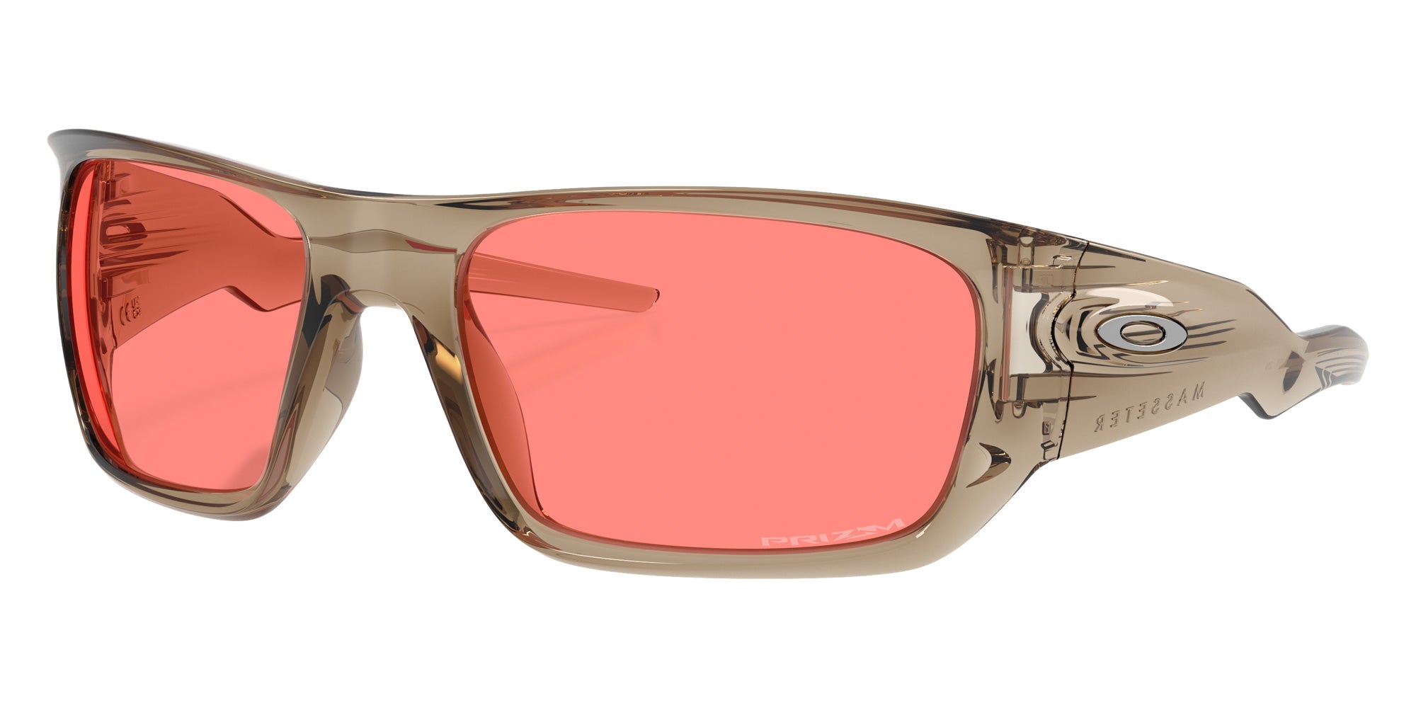 Oakley® OO9486 MASSETER OO9486 948616 60 Sunglasses - Transparent Sand / Prizm Peach 948616