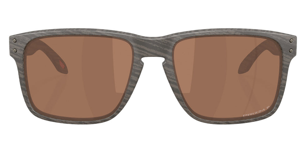 Oakley® OO9487 Holbrook Xxl OO9487 948708 61 - Woodgrain/Prizm Tungsten Polarized Sunglasses
