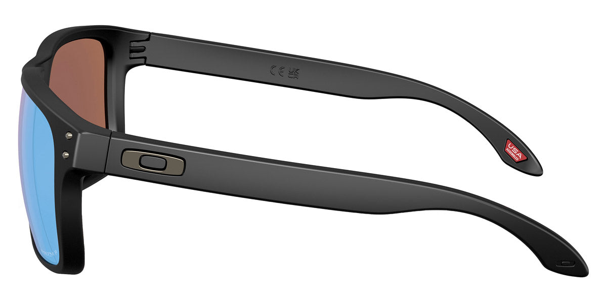 Oakley® OO9487F Holbrook Xxl (A) OO9487F 948706 61 - Matte Black/Prizm Deep Water Polarized Sunglasses