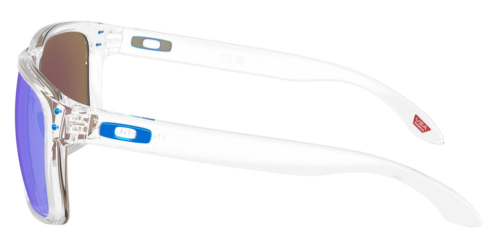 Oakley® OO9487F Holbrook Xxl (A) OO9487F 948707 61 - Polished Clear/Prizm Sapphire Polarized Sunglasses