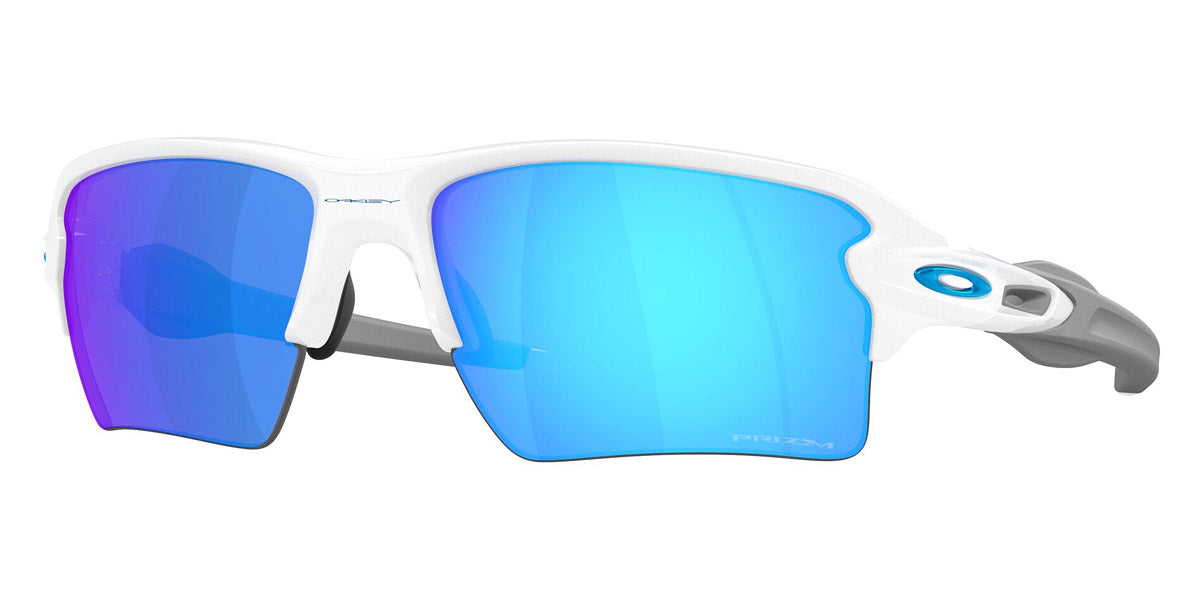 Oakley® OO9488 Flak 2.0 Xxl OO9488 948802 63 - Polished White/Prizm Sapphire Sunglasses