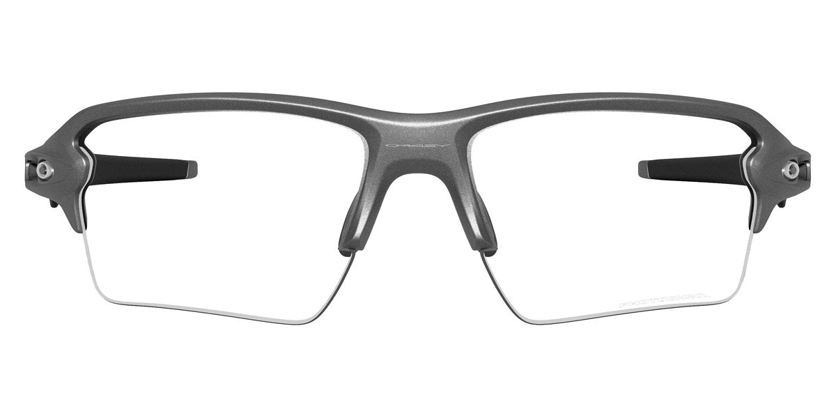 Oakley® OO9488 Flak 2.0 Xxl OO9488 948807 63 - Steel/Clear To Black Iridium Photochromic Sunglasses