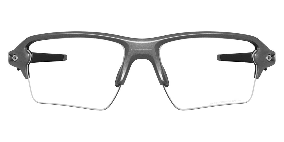 Oakley® OO9488 Flak 2.0 Xxl OO9488 948807 63 - Steel/Clear To Black Iridium Photochromic Sunglasses