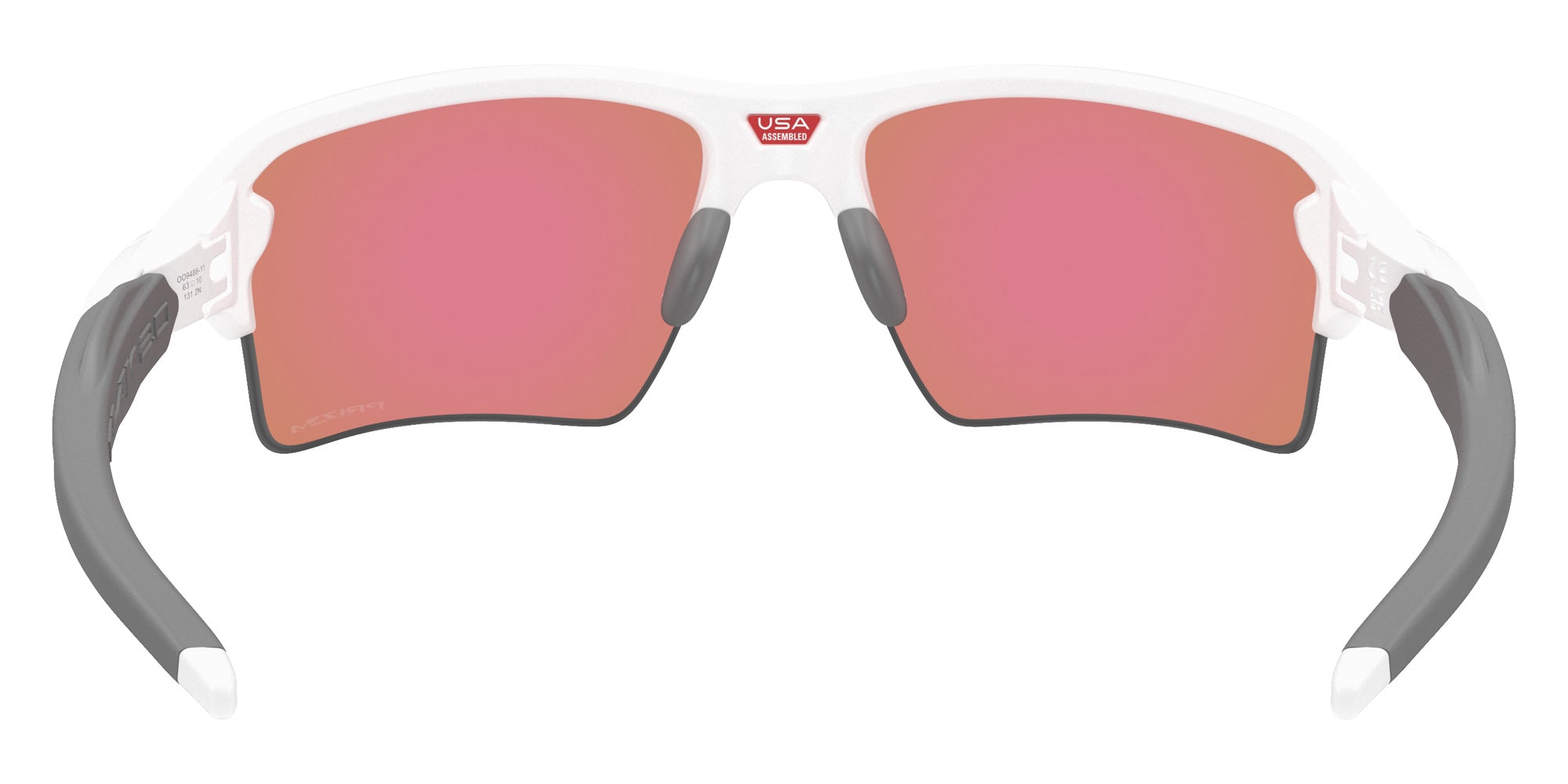 Oakley® OO9488 FLAK 2.0 XXL OO9488 948811 63 Sunglasses - Matte White / Prizm Golf Mirrored 948811