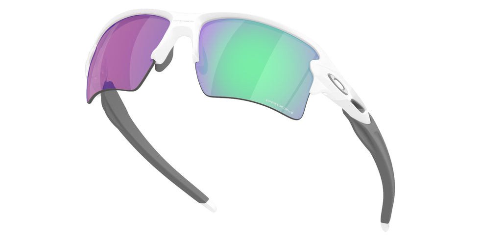 Oakley® OO9488 FLAK 2.0 XXL OO9488 948811 63 Sunglasses - Matte White / Prizm Golf Mirrored 948811