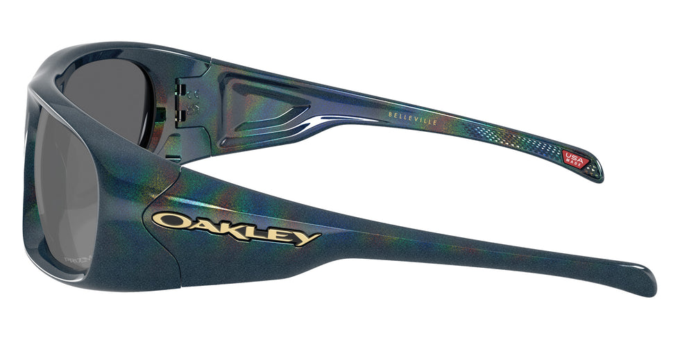 Oakley® OO9491 BELLEVILLE OO9491 949105 61 Sunglasses - Abyss Spacedust / Prizm Black Mirrored