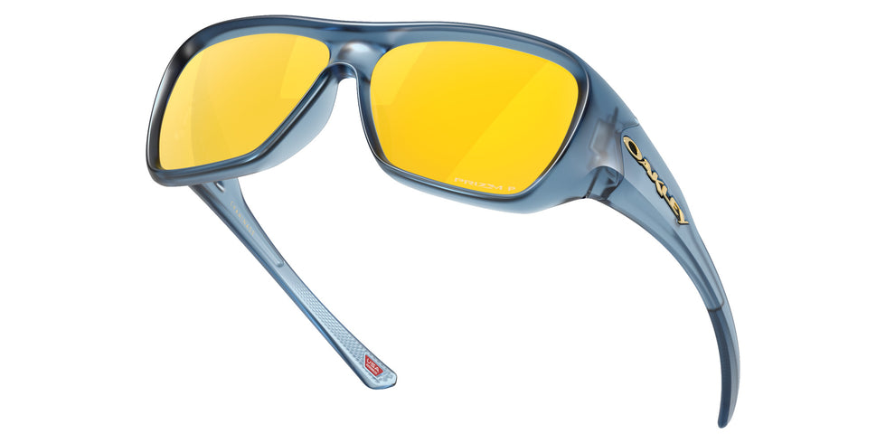 Oakley® OO9492 CHAMINADE OO9492 949205 60 Sunglasses - Matte Transparent Abyss / Prizm 24K Polarized Mirrored
