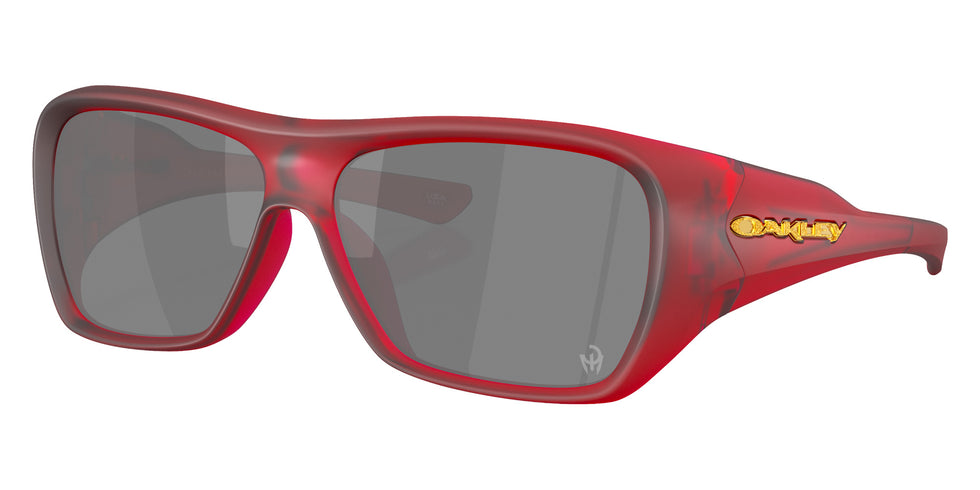 Oakley® OO9492 CHAMINADE OO9492 949206 60 Sunglasses - Matte Transparent Red / Prizm Black Mirrored