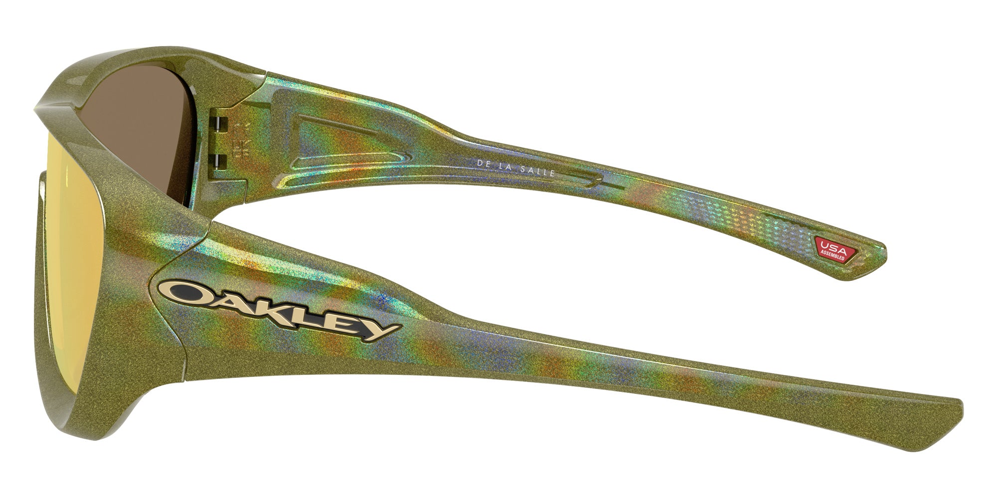 Oakley® OO9493 DE LA SALLE OO9493 949305 30 Sunglasses - Fern Spacedust / Prizm 24K Mirrored