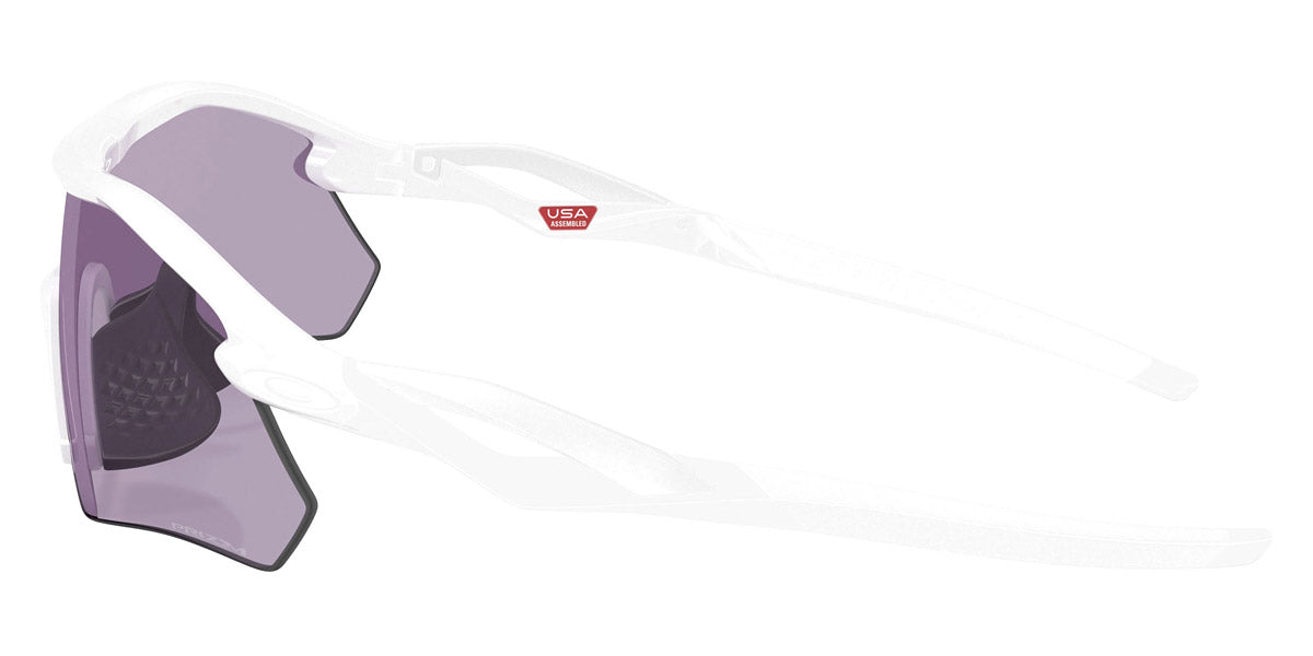 Oakley® OO9495D RADAR PLATE OO9495D 949508 36 Sunglasses - Polished White / Prizm Slate