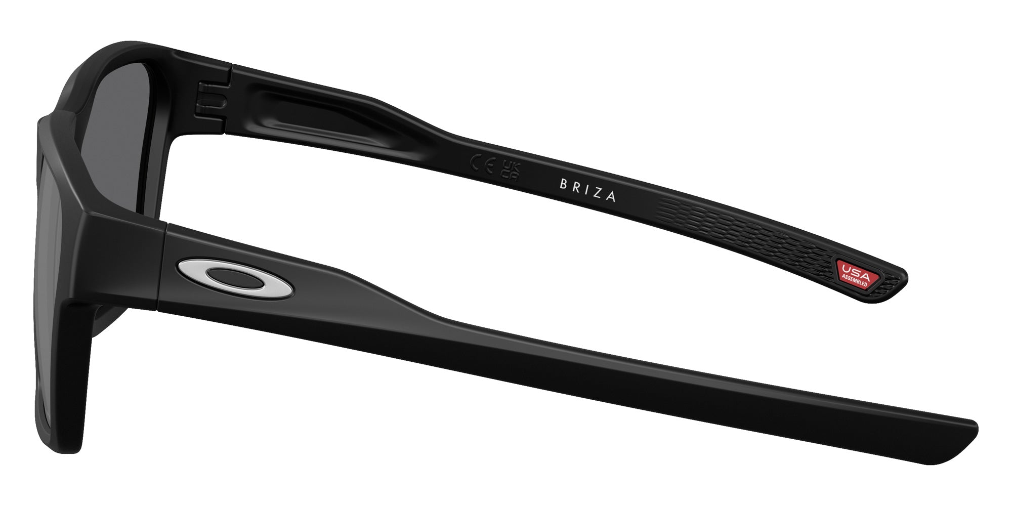 Oakley® OO9497 BRIZA OO9497 949702 58 Sunglasses - Matte Black/Gr001 - Grey 949702