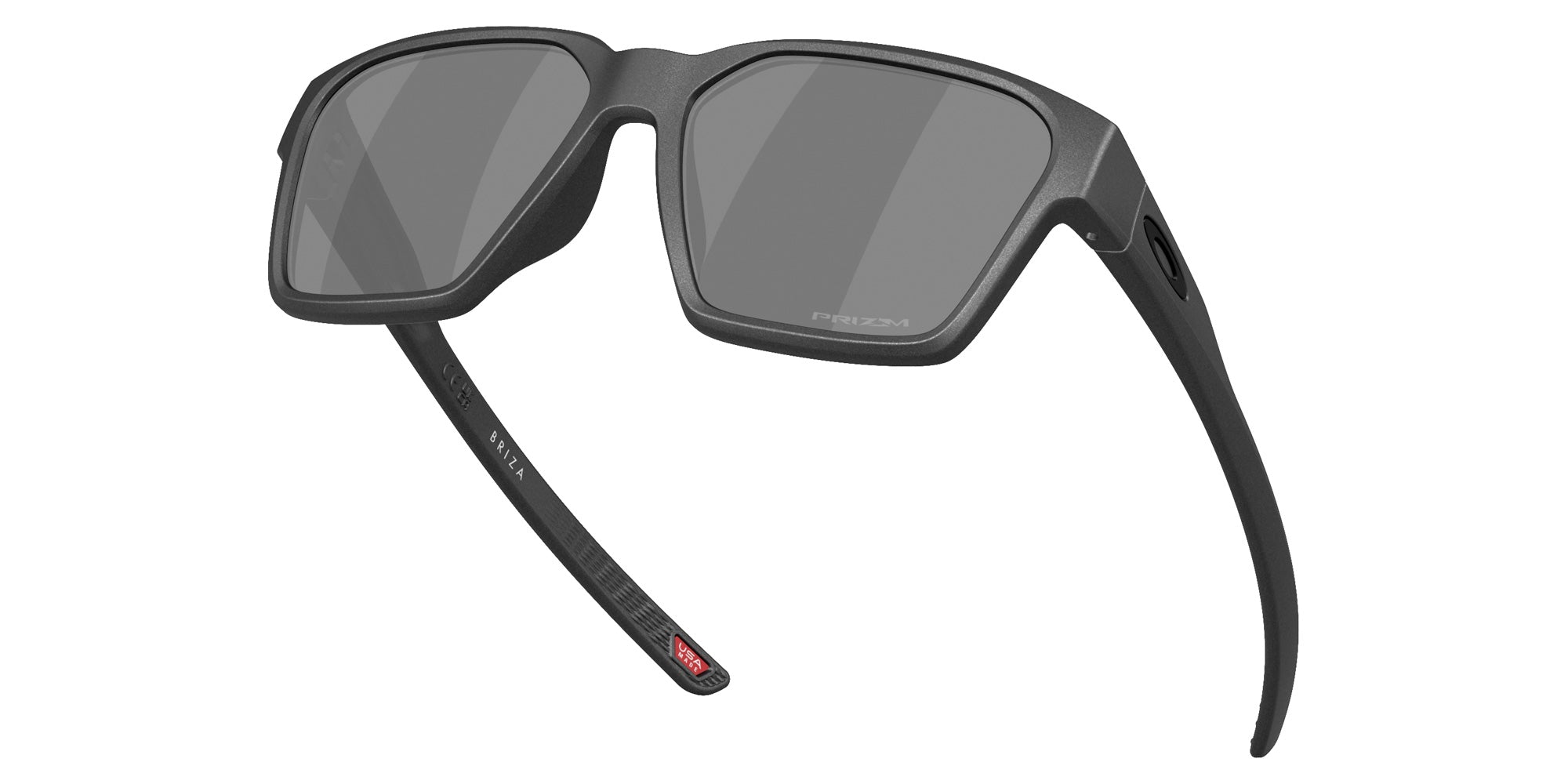 Oakley® OO9497 BRIZA OO9497 949703 58 Sunglasses - Steel/Gr001 - Grey