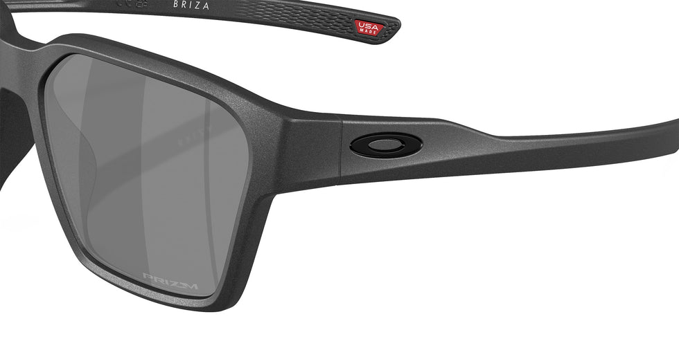 Oakley® OO9497 BRIZA OO9497 949703 58 Sunglasses - Steel/Gr001 - Grey