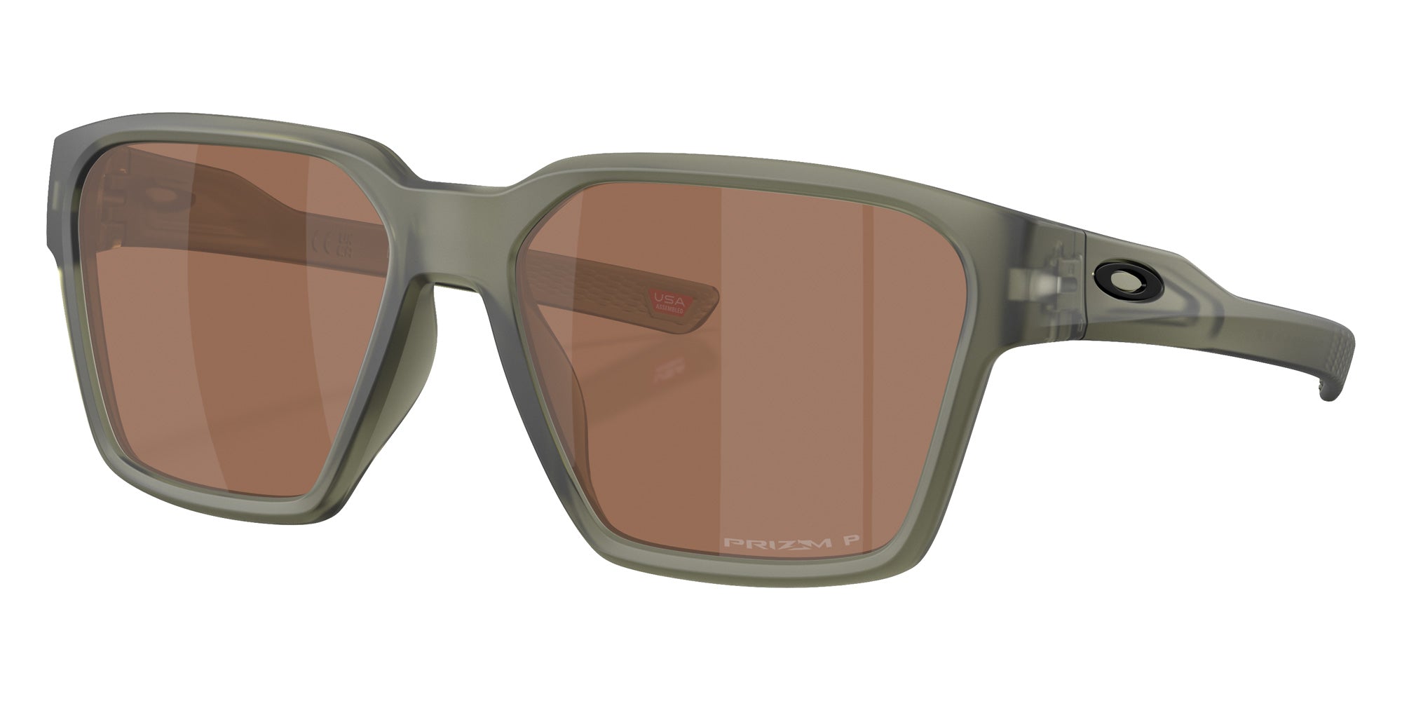 Oakley® OO9497 BRIZA OO9497 949705 58 Sunglasses - Matte Olive Ink/Ma001 - Brown