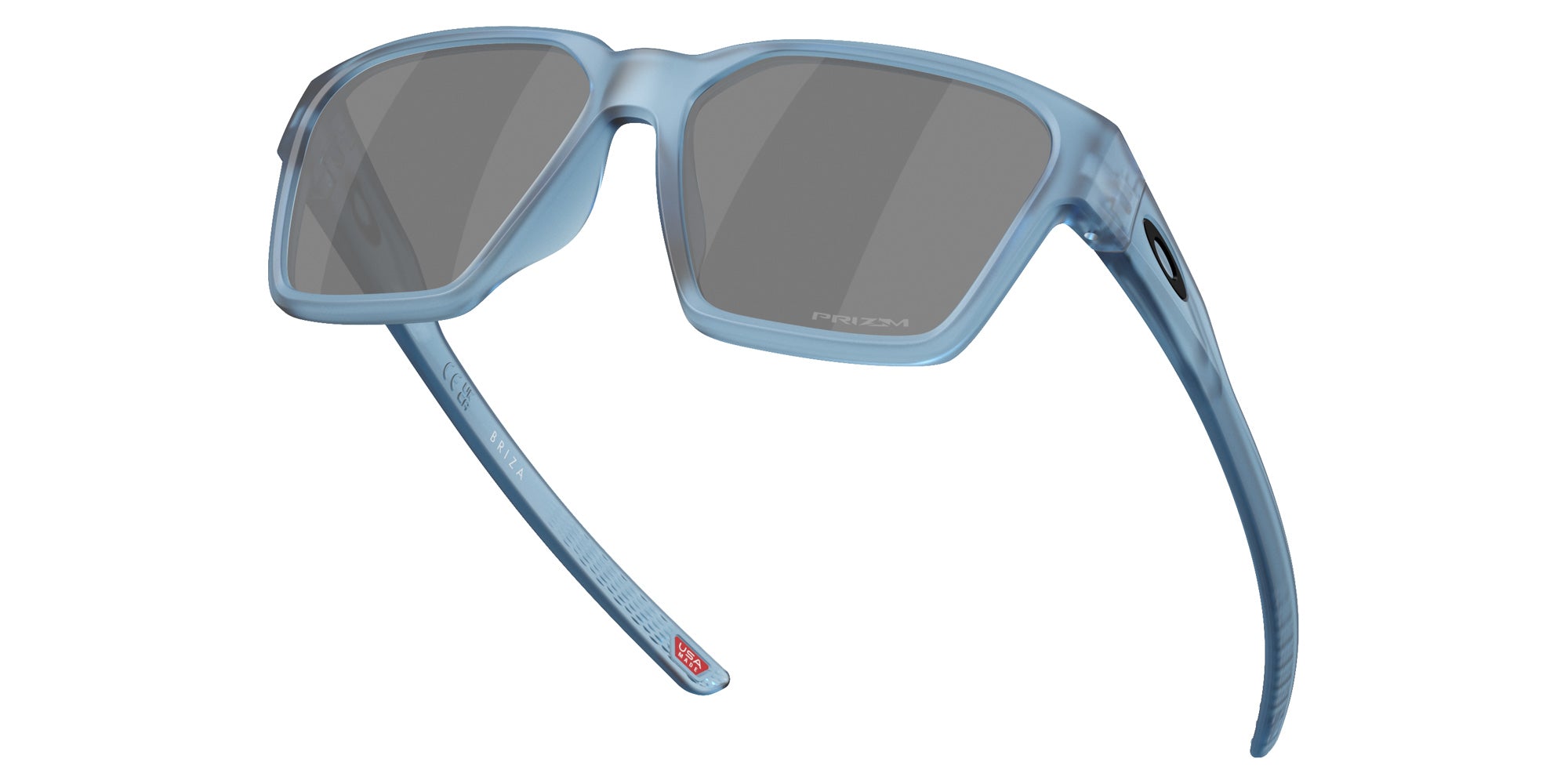 Oakley® OO9497 BRIZA OO9497 949708 58 Sunglasses - Matte Transparent Stonewash/Gr001 - Grey
