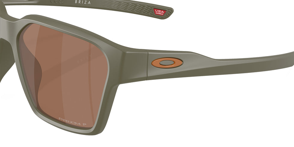 Oakley® OO9497 BRIZA OO9497 949709 58 Sunglasses - Matte Moss/Ma001 - Brown
