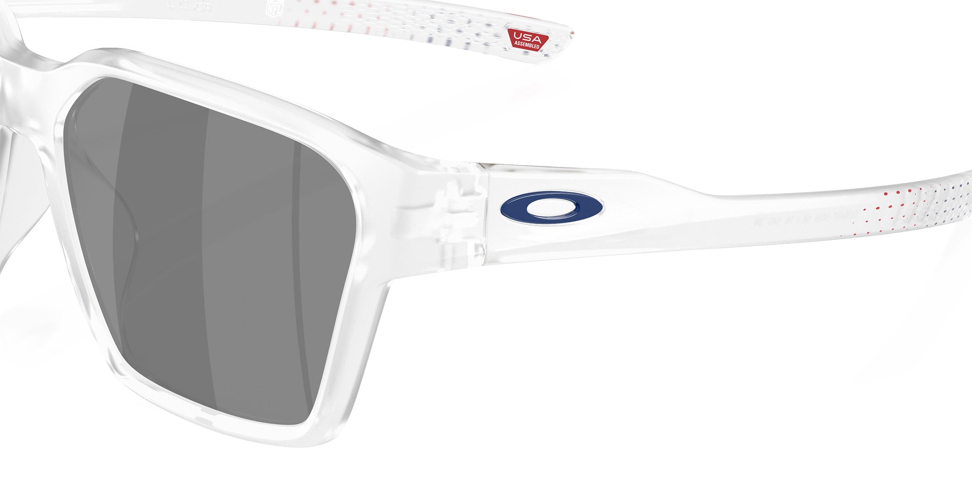 Oakley® OO9497 BRIZA OO9497 949714 58 Sunglasses - Matte Clear/Gr001 - Grey 949714