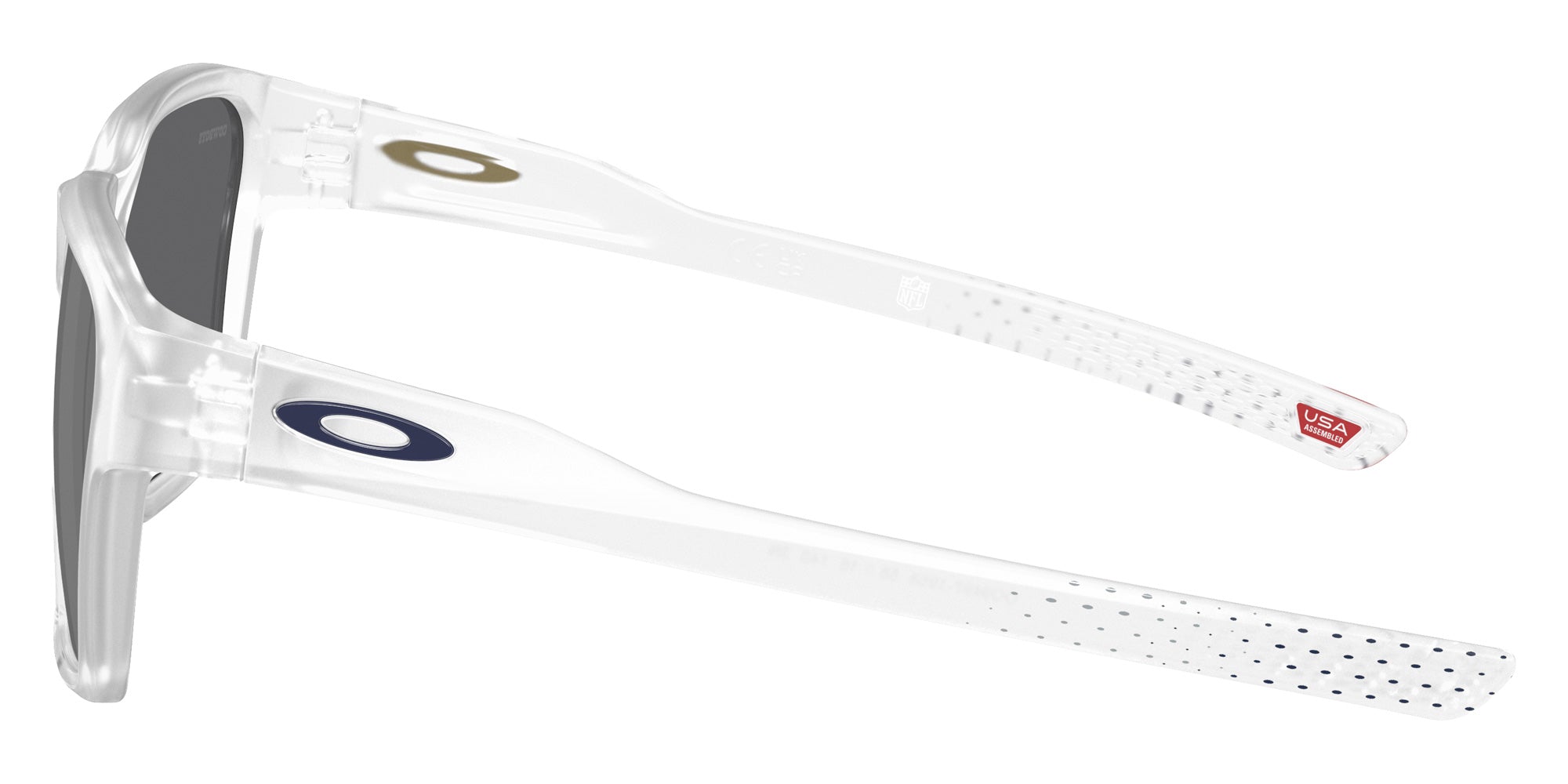 Oakley® OO9497 BRIZA OO9497 949719 58 Sunglasses - Matte Clear/Gr001 - Grey 949719