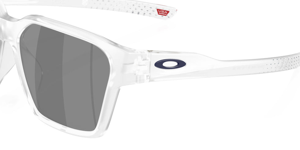 Oakley® OO9497 BRIZA OO9497 949719 58 Sunglasses - Matte Clear/Gr001 - Grey 949719